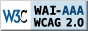 W3C WAI-AA logo